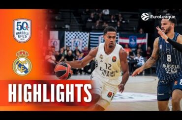 A CLUTCH shot for the WIN | Efes - Real Madrid | R14 BASKETBALL HIGHLIGHTS 2025-26