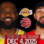 (LIVE) LeBron James vs Brandon Ingram | Los Angeles Lakers vs Toronto Raptors NBA Live Stream