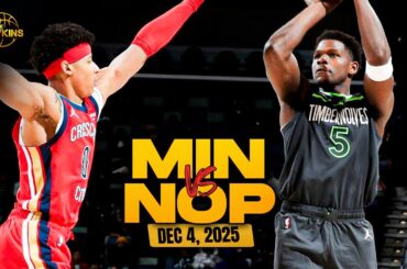 Minnesota Timberwolves vs New Orleans Pelicans Full Game Highlights | Dec 4, 2025 | FreeDawkins