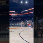 Ja Morant with the mini step back 🐻🏀 #Memphis #Grizzlies #Basketball #JaMorant #Pregame #Warmups
