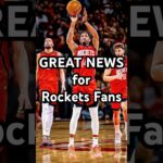 This is GREAT NEWS for Rockets fans… Houston Rockets injury news of Tari Eason & Dorian Finney-Smith