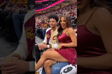 An NBA reporter's up-close interview with an Cleveland Cavaliers fan #nba #nbahighlights #nbashorts