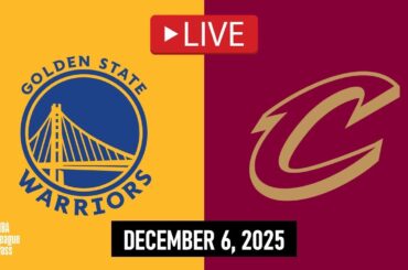 LIVE! Golden State Warriors vs Cleveland Cavaliers LIVE Full Game | December 6, 2025 | NBA LIVE