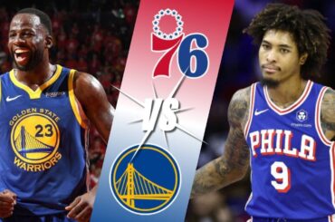 Philadelphia 76ers VS. Golden State Warriors | LIVE Reactions | Play-By-Play | Watch Party