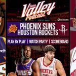 Phoenix Suns at Houston Rockets | LIVE Reaction | Scoreboard | Play By Play | Postgame Show