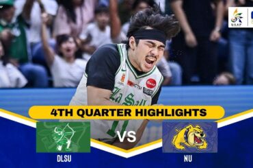 DLSU vs NU | 4TH QUARTER HIGHLIGHTS | UAAP SEASON 88 MEN’S BASKETBALL FINAL FOUR | DEC. 6, 2025