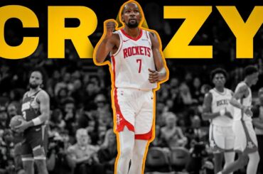 How Kevin Durant And Houston Rockets Destroyed The Suns Is CRAZY...