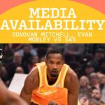 Cavs vs Spurs | Evan Mobley & Donovan Mitchell Post Game | 12.5.2025