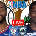 LIVE: LOS ANGELES CLIPPERS vs MINNESOTA TIMBERWOLVES | NBA | PLAY BY PLAY | SCOREBOARD