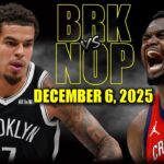 Brooklyn Nets vs New Orleans Pelicans Full Game Highlights – December 6, 2025 | NBA Season