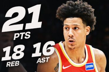 Jalen Johnson Makes FRANCHISE HISTORY vs Nuggets | December 5, 2025