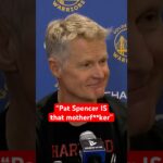 Steve Kerr calls Pat Spencer that motherf**ker 😂
