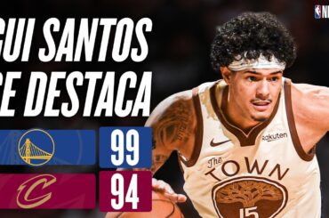 GUI SANTOS 🇧🇷 faz a MELHOR PARTIDA da temporada vs CAVS - Melhores Momentos