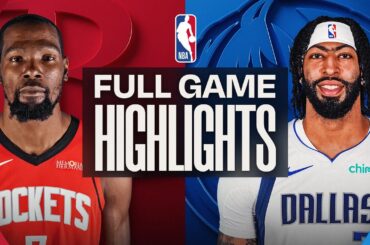 ROCKETS at MAVERICKS | FULL GAME HIGHLIGHTS | December 6, 2025