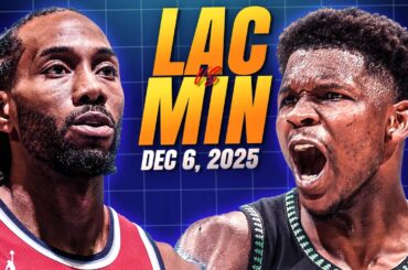 Los Angeles Clippers vs Minnesota Timberwolves - FULL GAME HIGHLIGHTS | December 6, 2025 NBA Season