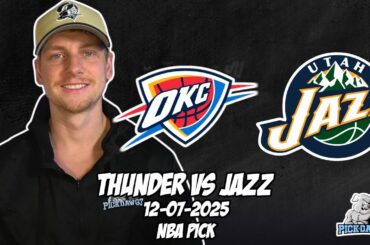 Oklahoma City Thunder vs Utah Jazz 12/7/25 NBA Free Picks & Prediction | NBA Betting Tips
