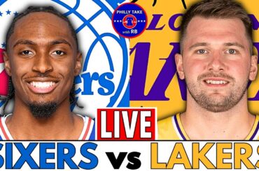 Philadelphia 76ers vs Los Angeles Lakers Live Stream Play-By-Play & Scoreboard
