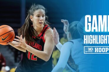Maryland vs. Minnesota | Highlights | Big Ten Women's Basketball | 12/07/25