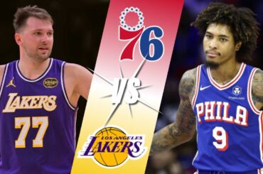 Philadelphia 76ers VS. Los Angeles Lakers | LIVE Reactions | Play-By-Play | Watch Party