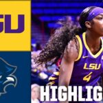 DOMINATION 😤 LSU Tigers vs. New Orleans Privateers | Full Game Highlights | ESPN College Basketball
