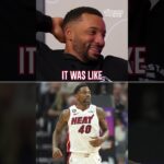Bam Adebayo says the NBA needs more vets like Udonis Haslem #nbashorts #miamiheat #udonishaslem
