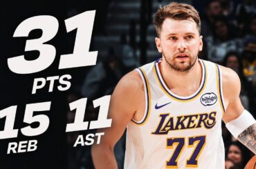 Luka Dončić STUFFED THE STAT SHEET vs 76ers | December 7, 2025