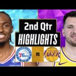 Los Angeles Lakers vs Philadelphia 76ers Full Game Highlights 2nd Qtr | Dec 7 | 2025 NBA Highlights