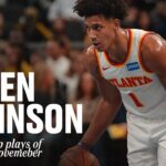 Jalen Johnson Best Highlights from October & November