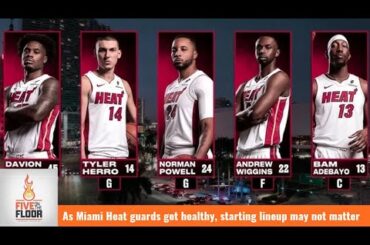 As Miami Heat guards get healthy, starting lineup may not matter | Five on the Floor