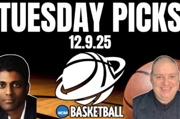 Tuesday NCAA Basketball Picks - 12/9/25 l Craig Trapp & Indian Cowboy NCAAB Picks & Predictions