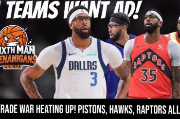 AD TRADE WAR HEATING UP! Pistons, Hawks, Raptors ALL IN?!
