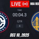 NBA LIVE! Golden State Warriors vs Los Angeles Clippers | December 10, 2025 Warriors vs Clippers 2K