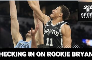 How is San Antonio Spurs rookie Carter Bryant doing so far?
