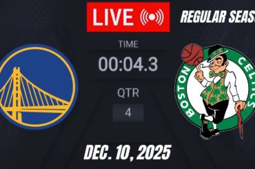 NBA LIVE! Boston Celtics vs Golden State Warriors December 10, 2025 Full Gameplay 2K26