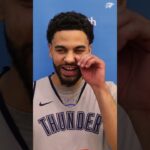 Recent Belgian Waffle University graduate speaks to the media 😂 #okcthunder #nba