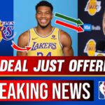 Lakers Breaking News: LeBron Drops 29, Luka Pushes Giannis Trade, All-Time Wins Milestone!