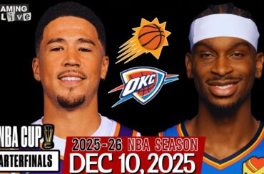(LIVE) Phoenix Suns vs Oklahoma City Thunder NBA Cup Quarterfinal Live Stream