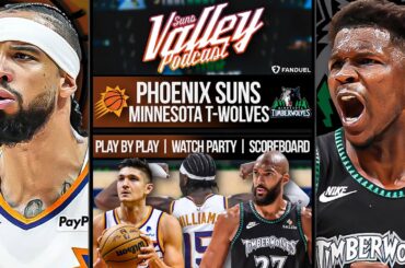 Phoenix Suns at Minnesota Timberwolves | LIVE Reaction | Scoreboard | Play By Play | Postgame Show