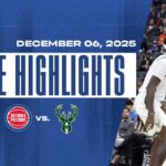 Pistons Roll Past the Bucks | Game Highlights | 12.06.25
