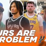 Spurs-Lakers Reaction: It's time to take San Antonio SERIOUSLY | The Dime With Josh and Kwab