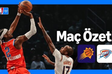 Phoenix Suns - Oklahoma City Thunder | Maç Özeti | Emirates NBA Kupası 🏆 | Prime Video Türkiye