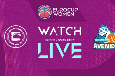 Play-Off Round | Emlak Konut SK v Perfumerias Avenida | Full Basketball Game | EuroCup Women 2025-26