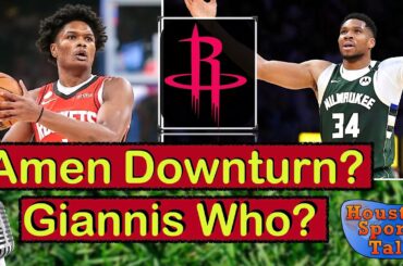 Reed Sheppard: Too Passive? | Amen: Worse This Year? | Giannis: Bad Rockets Option?