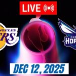 NBA LIVE! Los Angeles Lakers vs Charlotte Hornets December 12, 2025 | 2025 NBA Season Live 2K
