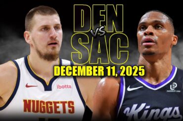 Denver Nuggets vs Sacramento Kings Full Game Highlights – December 11, 2025 | NBA Season