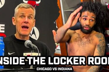 PRESS CONFERENCES: Billy Donovan & Coby White KNOW the Only Way Is Up for the Chicago Bulls