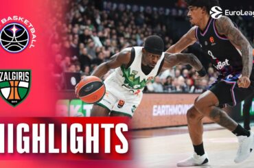 Wild Fourth. Nail-Biting FINISH | Paris - Zalgiris | R15 BASKETBALL HIGHLIGHTS 2025-26