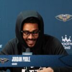 Jordan Poole on home win, return from injury | Pelicans-Trail Blazers Postgame Interview 12/11/25