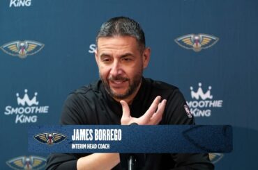 James Borrego recaps Pelicans win against Trail Blazers | Pelicans Postgame Interviews 12/11/25