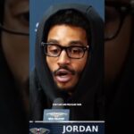 Jordan Poole on the New Orleans Pelicans crowd